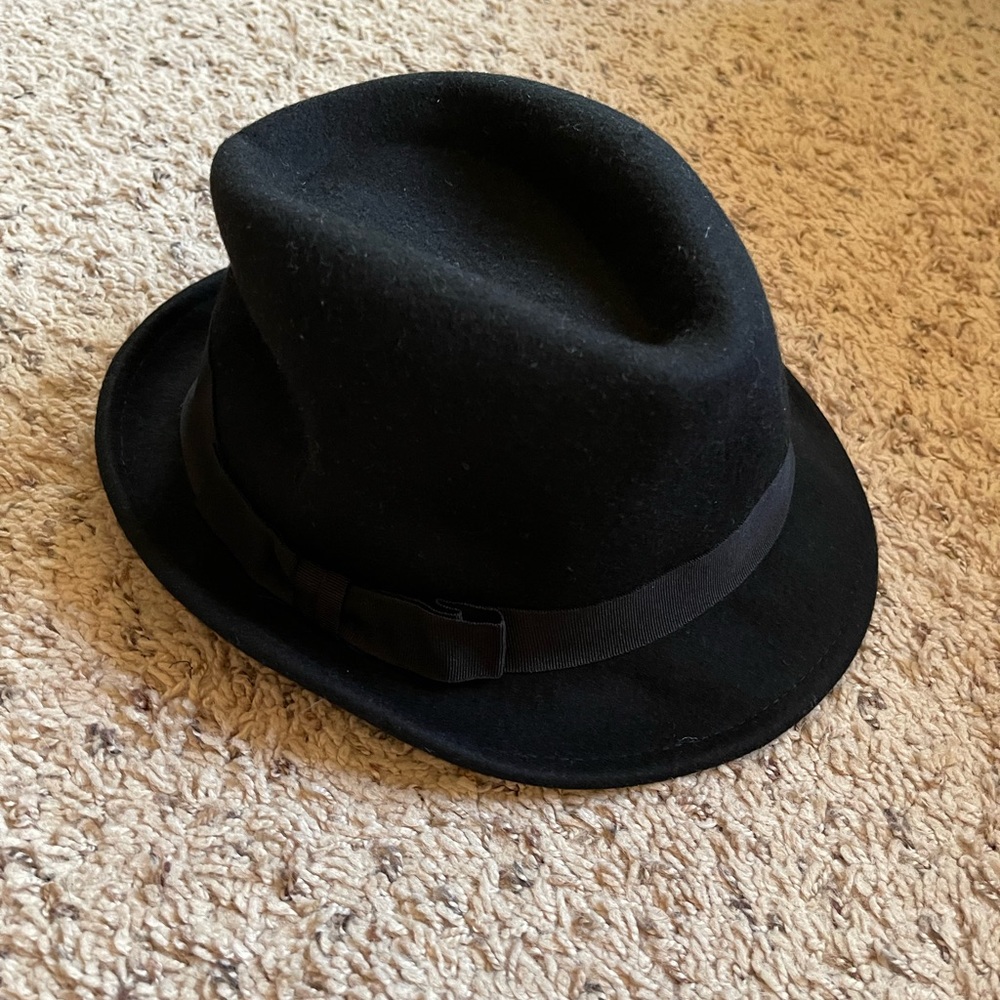 Black Fedora Hat